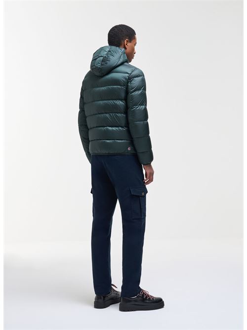 quilted jkt with hooded with natural down COLMAR ORIGINAL | 12000007 3JQ789